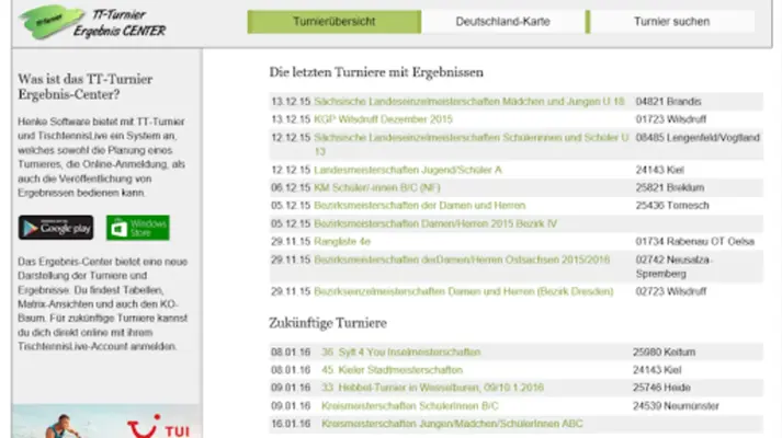 TT-Turnier ErgebnisCenter android App screenshot 9